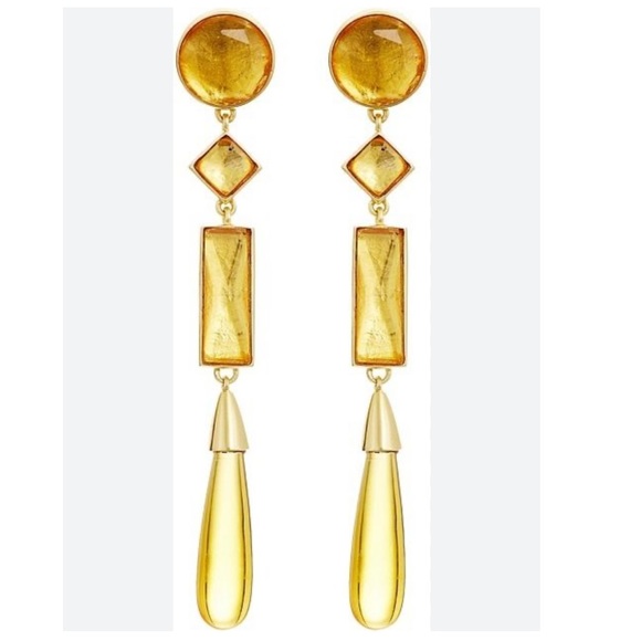 Tory Burch Jewelry - Tory Burch Embellished Linear Earring